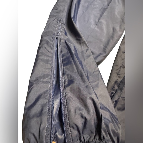 ✨ Vintage 80s Nike Red Tag Blue Nylon Windbreaker Track Pants Size L RARE ✨ - Picture 4 of 5